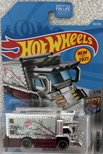 Hot Wheels Raijin Express 2021 First Edition - Silver Chrome Dekotora-Ryu Asada
