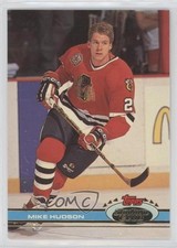 1991 Topps Stadium Club Mike Hudson (The Sporting News Missing on Back) #22 t3w