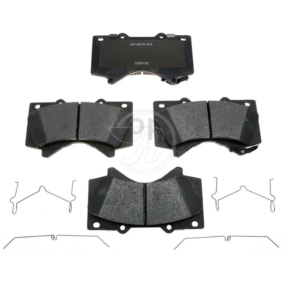 Kit de rotores de freno delanteros traseros y pastillas de freno para Toyota Land Cruiser 2008-2015 Foto 2 de 4