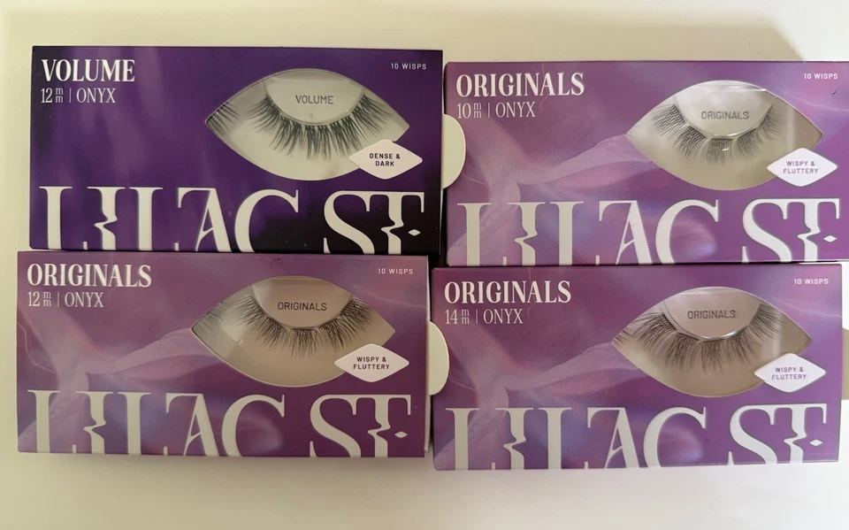 Set Of 4 Lilac St Lashes Faux Eyelash Clusters Originals  - Image 2 of 2