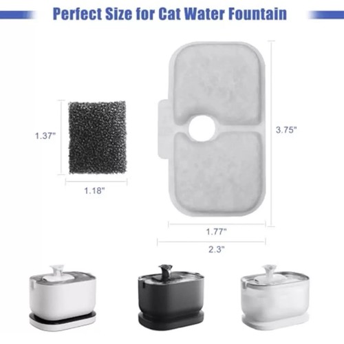 2x 20pk Cat Water Fountain Filter PLWF005/PLWF115/PLWF105 PETLIBRO Compatible - Picture 5 of 7