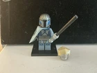 LEGO Star Wars Pre Vizsla Minifigure – Complete with Darksaber Jetpack Cape