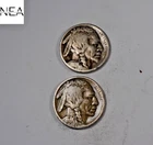 1919+1921 Buffalo Nickel Set/Lot ~ VG/Fine ~ 2 Coins ~ ZBL22