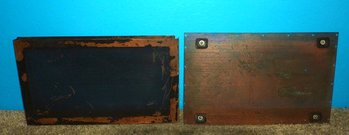 EF Johnson Viking II Ham Radio Transmitter Top and Bottom Covers OEM