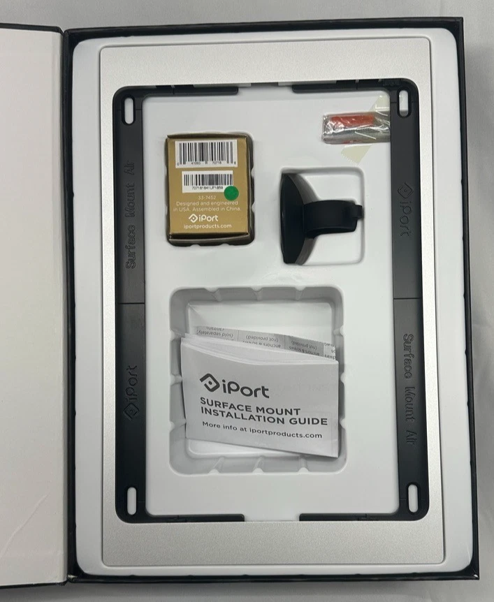 Iport Surface Mount For iPad Air 2/ 1 Pro 9.7", SM AIR 1/2 Silver Bezel, NEW - Image 2 of 4