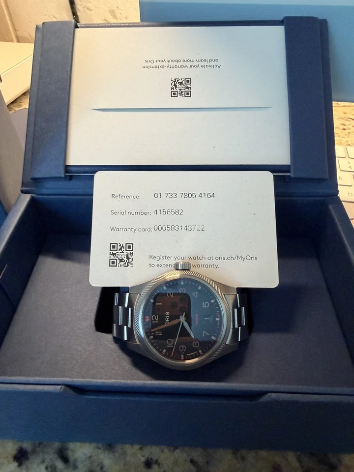 Oris ProPilot 2025 esfera negra 0 1733 7805 4164 Foto 2 de 4