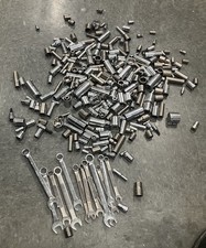 Craftsmen Socket And Open End Wrench Lot 215 Sockets And 13 Wrenches Assorted