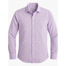 Thomas Mason for J.Crew Ludlow Slim Gingham Shirt Size Small