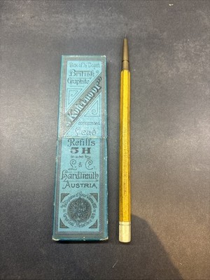 Antiker mechanischer Bleistift+ Koh-i-Noor Refill-Box5H L. & C.Hardtmuth,Austria