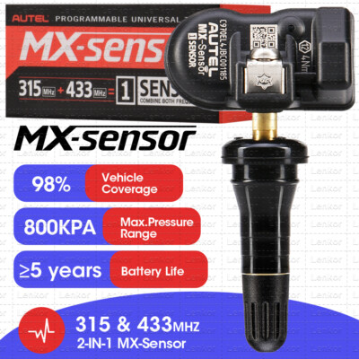 #ad #ad Autel TPMS MX Sensor Programmable 2IN1 Sensor for Universal Tire Pressure Tool $24.99
