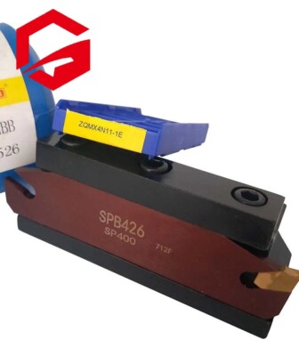SMBB1626+SPB26-4+ZQMX4N11-1E SP400 CNC Insert Grooving Cut-Off Cutter Holder