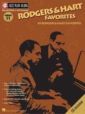 Rodgers  Hart Favorites Jazz Play Along Book and CD NEW 000843004