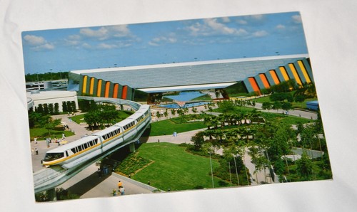 ¡NUEVO! 1982 Walt Disney World Epcot Center Postal Universe of Energy Monorriel - Imagen 3 de 5