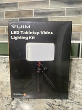 Ulanzi VIJIM Lighting Kit with VL-120 Video Light MT-08 Tripod, 2-Pack, Black