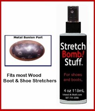 Stretcher Bomb & 1 Metal Bunion Part Made for Star Shoe Stretcher ~ MADE in USA