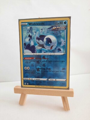 Pokemon Wishiwashi 046/203 Evolving Skies Near Mint Reverse Holo Rare
