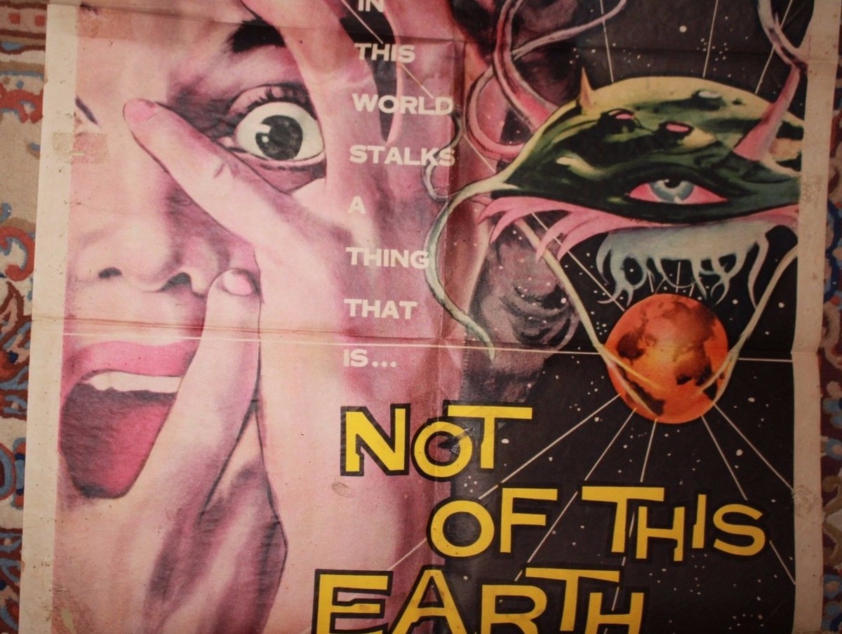 Not on this Earth One Sheet Original Movie Poster Allied