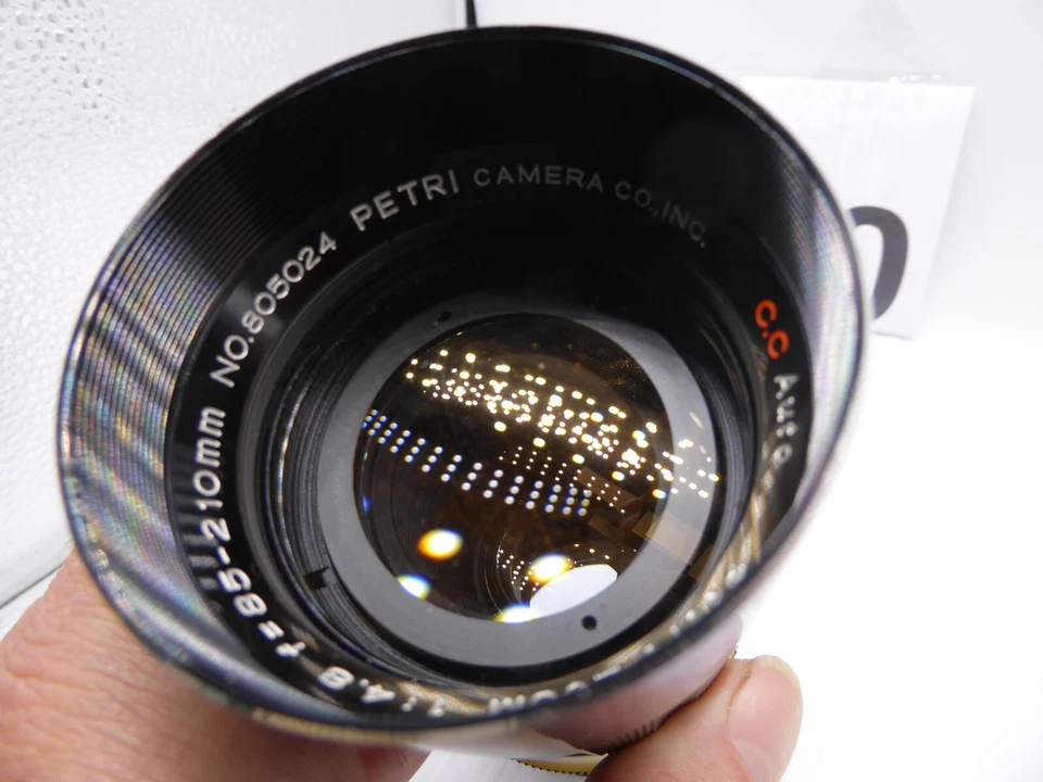 Petri 85-210mm f/4.8 Zoom Lens for Petri Mount  all working well. present. - Image 3 of 4