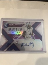 2018 ELITE DRAFT #219 DORANCE ARMSTRONG JR. RC AUTO AUTOGRAPH JAYHAWKS /99