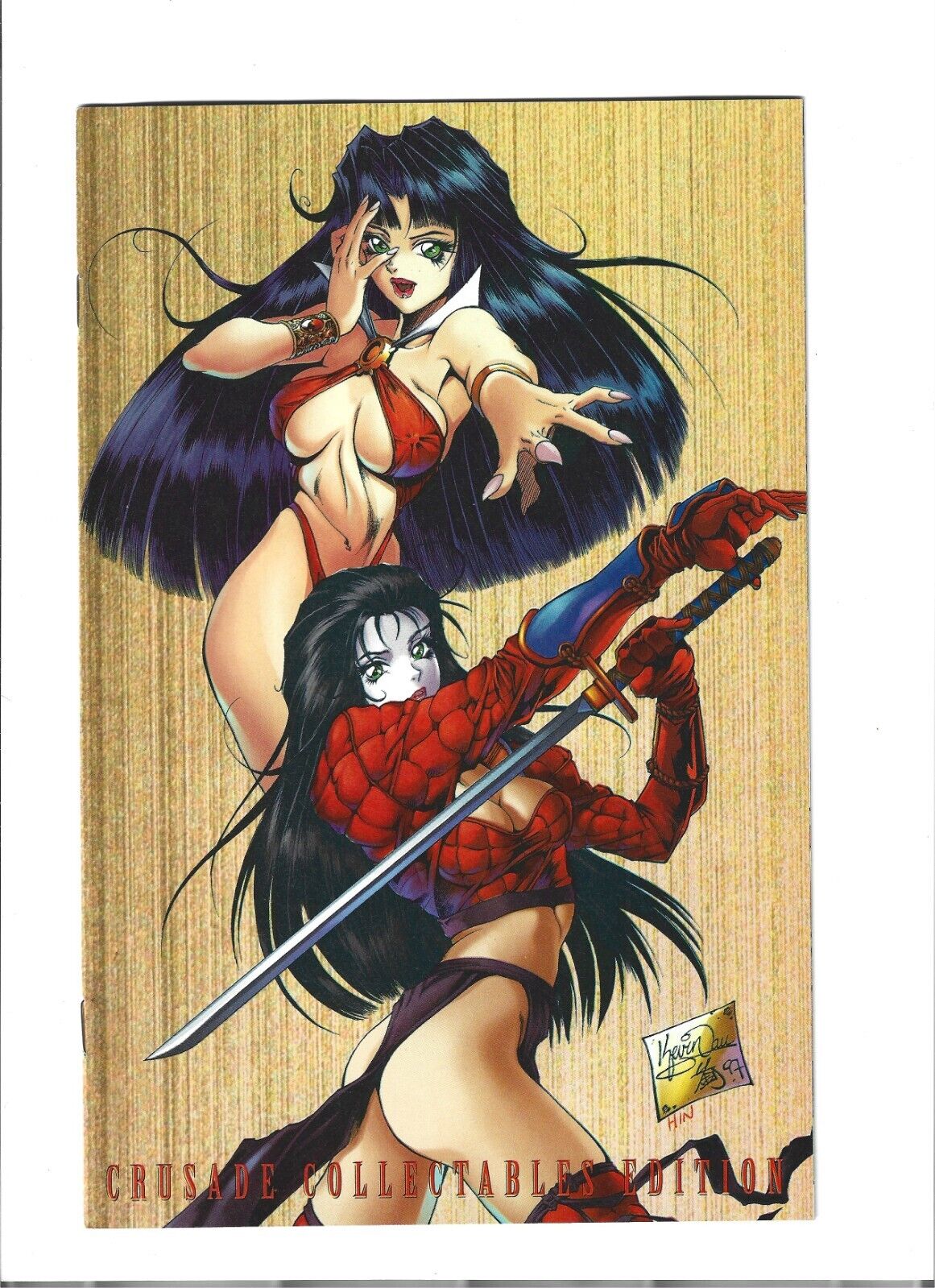 Shi Vampirella #1 One-Shot Variant Manga Rare Kevin Lau Warren Ellis Collectors 