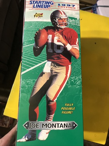 Joe Montana Starting Lineup 1997 Edition 12” Poseable Figure MIB - Picture 10 of 13