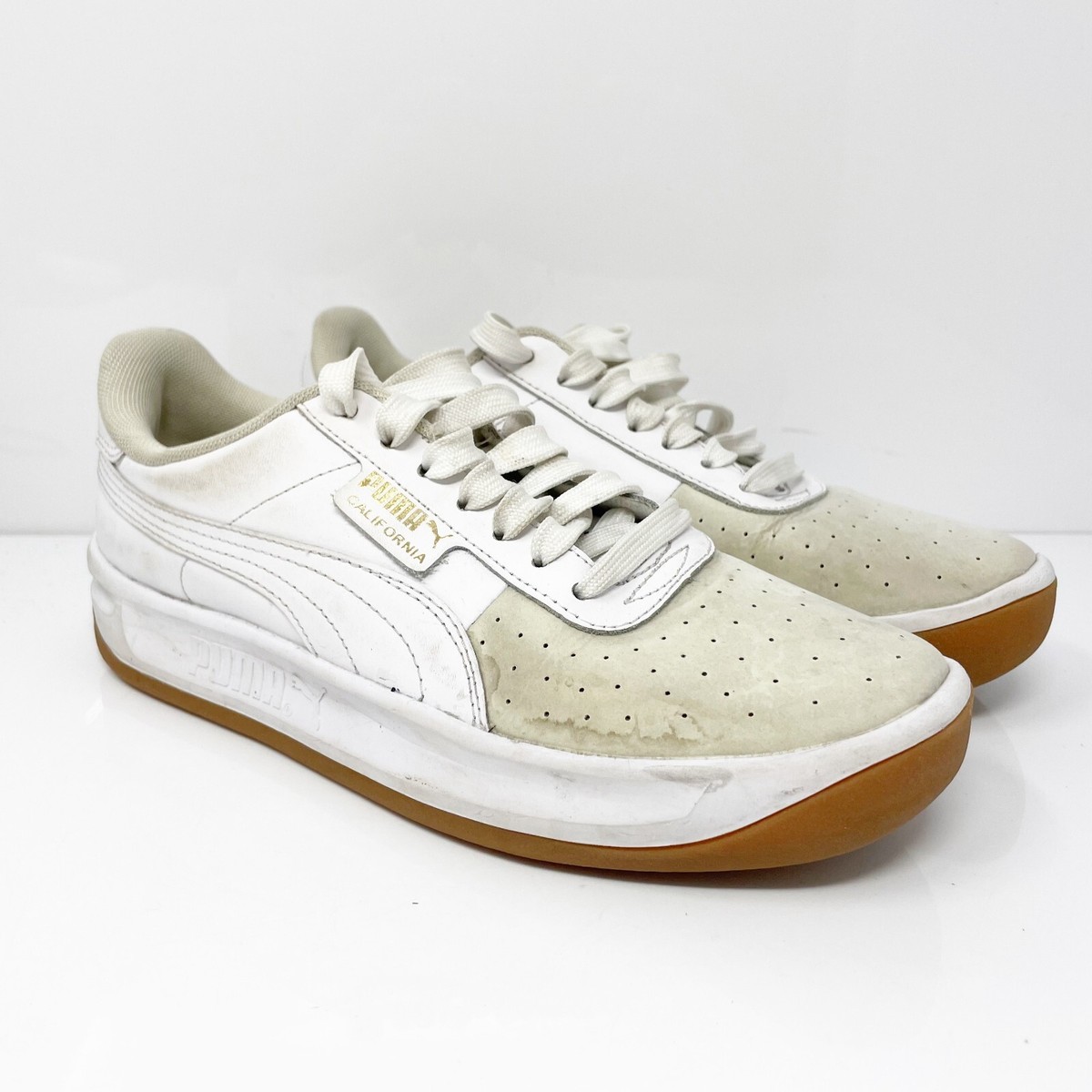 Puma Womens Exotic 368135 01 White Running Shoes Sneakers