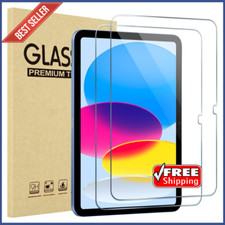Paquete de 2 protectores de pantalla de vidrio para iPad 10.9" 10th Gen 2022