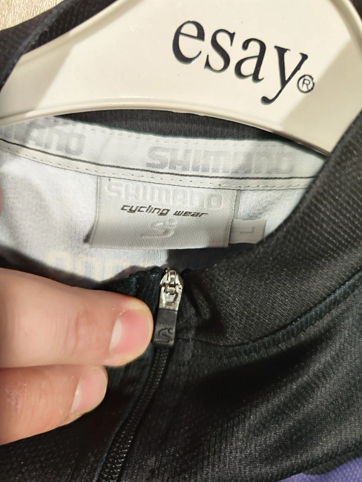 Shimano XTR mens longsleeved velo cycling jersey size L - Image 4 of 4