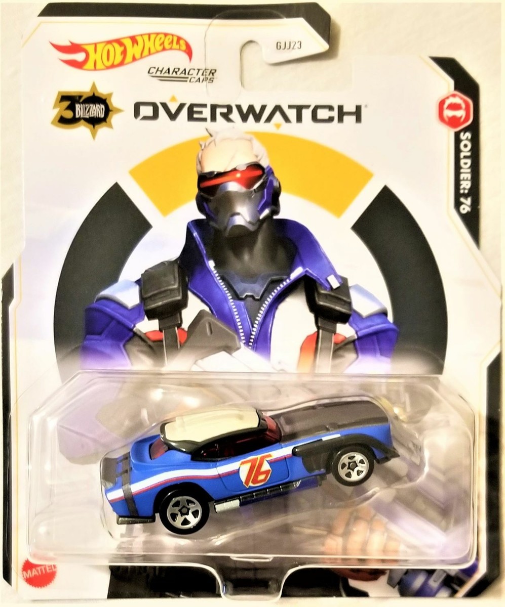 Hot Wheels Overwatch Blizzard D.va Character Cars Mattel - Escorrega o