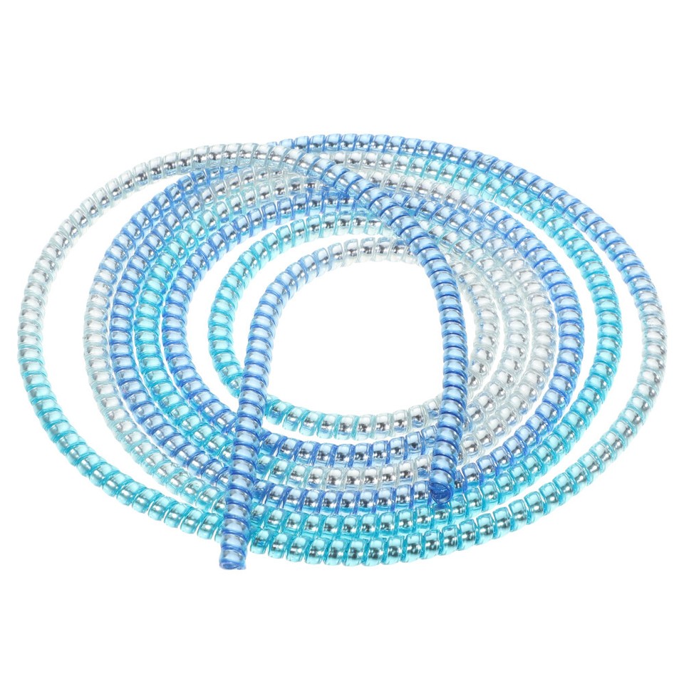 Charging Cable Protector Cord Covers for Cats Wire Wound Blue eBay