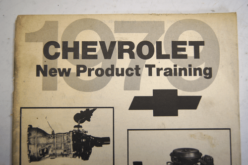 1979 Chevrolet New Product Training Technician's Study Guide Manual Used - Picture 2 of 4