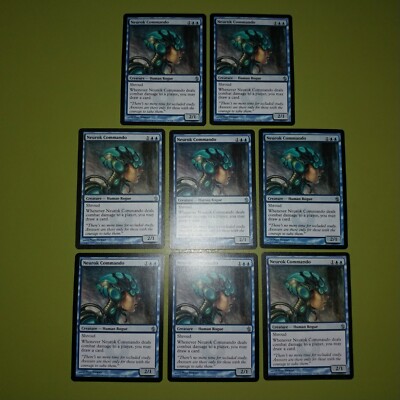 8 Neurok Commando Mirrodin Besieged Magic the Gathering MTG 8