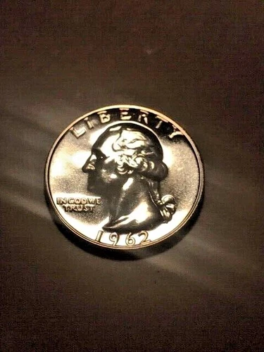 1962 Washington Silver Quarter Proof #17043