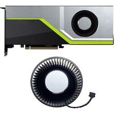 Single Turbo Graphics Card Cooling Fan for NVIDIA Quadro RTX5000 6000 8000