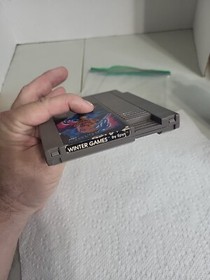 Winter Games Nintendo Nes Cartridge Only Working Pics!