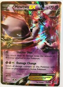 Pokemon Card Ultra Rare NM Mewtwo EX 62//162 BREAKthrough