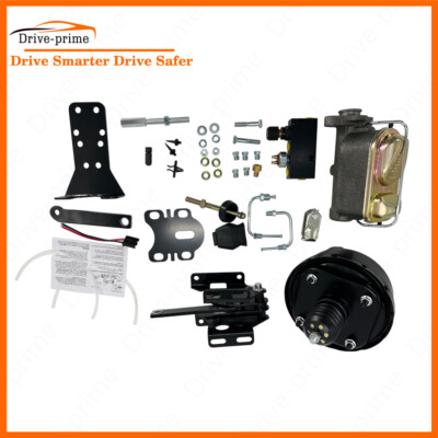New 7''Single Power Booster Brake Conversion Kit & Valve for 1957-1977 Ford F-100