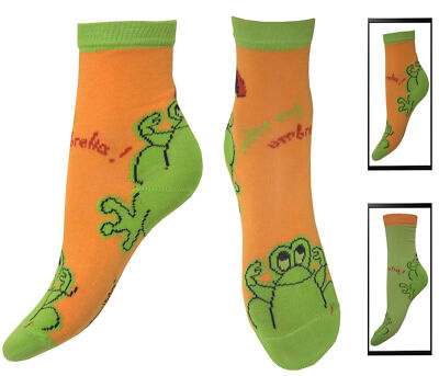 Kinder Strümpfe MaxiMo Socken  Mädchen Junge Frosch Größe 19 20 22 26 30 35-38
