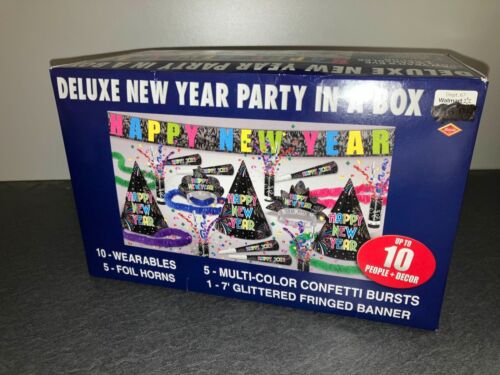 Walmart's Happy New Years Deluxe Kit: Fiesta en una caja (10 personas) - Imagen 2 de 2