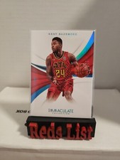 2017-18 Panini Immaculate Blue 10/25 Kent Bazemore #26 Hawks 