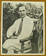 Wilfrid Reid Photo To Greasy Neale w/ Hand Written Signed Letter On The Back 