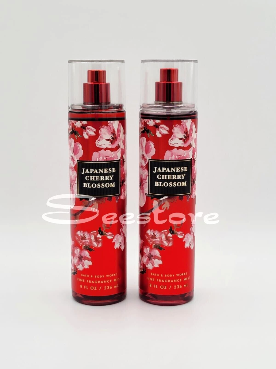 2 Bath & Body Works Japanese Cherry Blossom Fine Fragrance Mist