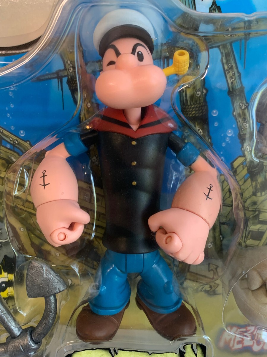 ポパイ ビッグフィギュア 年代物 ソフビ フィギュア 2001 MEZCO ポパイ ビッグフィギュア 年代物 ソフビ フィギュア 2001 MEZCO
