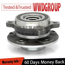 Front Wheel Hub and Bearing Assembly For 2014 - 2023 Jeep Cherokee FWD/AWD