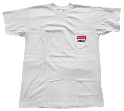 Vintage 90's Marlboro Miles Adventure Team Motorcycle Adult T
