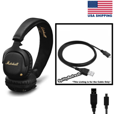 Marshall MID ANC Wireless Headphones USB Power Cable Transfer