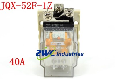 1pc Jqx-60f 1z 80a Ac220v Relé | Parcelamento sem juros