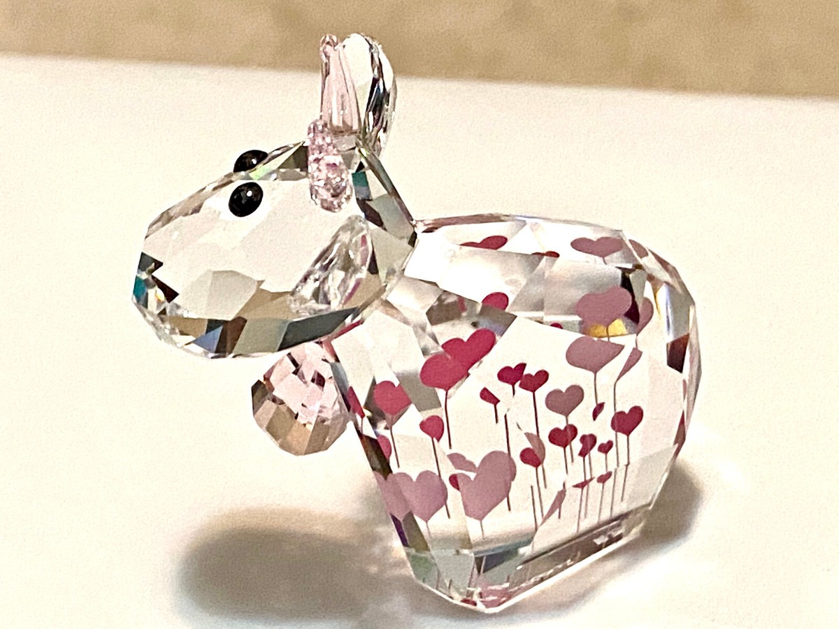 Swarovski Crystal Pink Hearts Love Mo 2015 LE #5063328