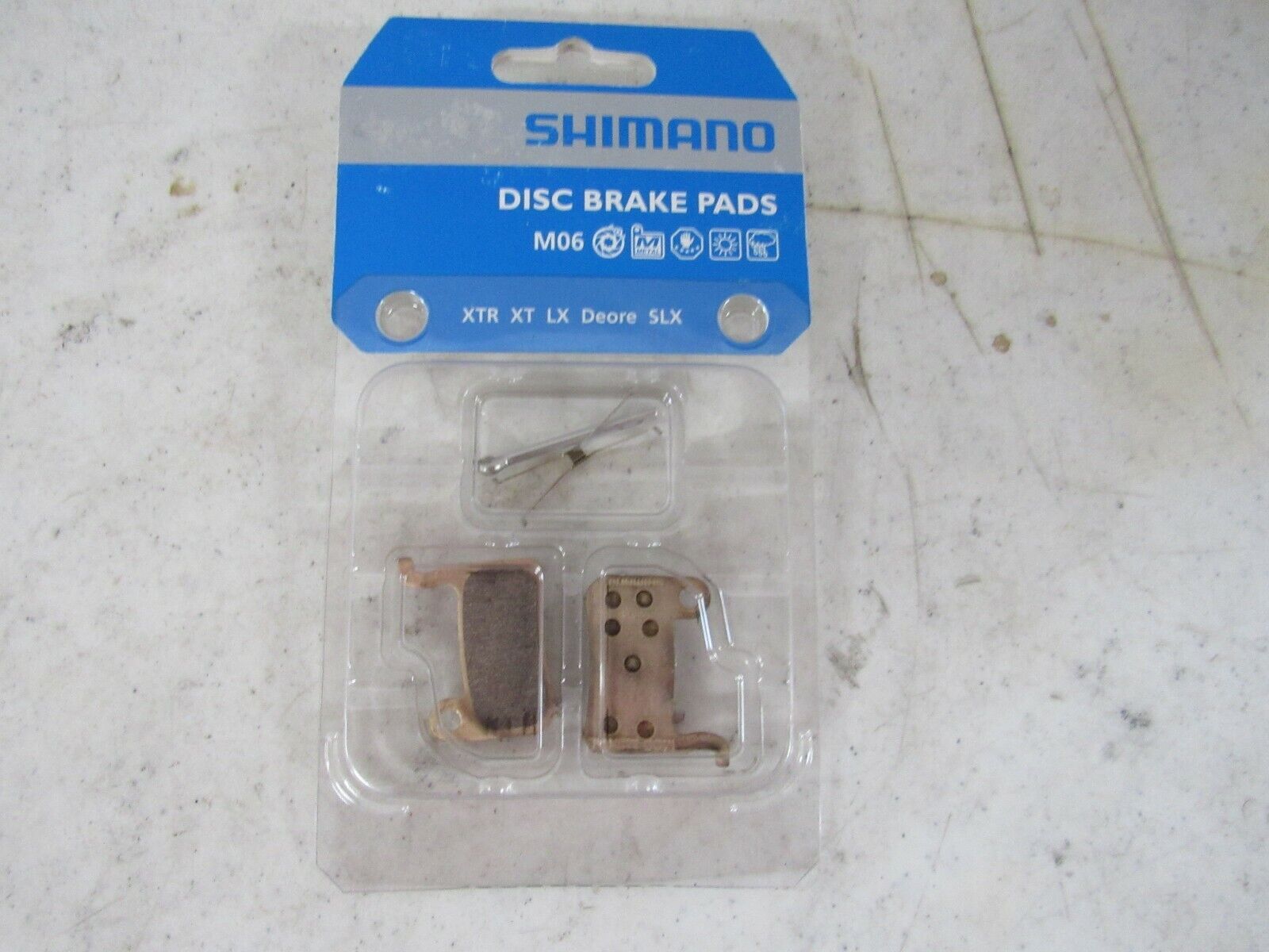 Shimano XTR XT LX DEORE SLX Replacement M06 Metal Disc Brake Pad