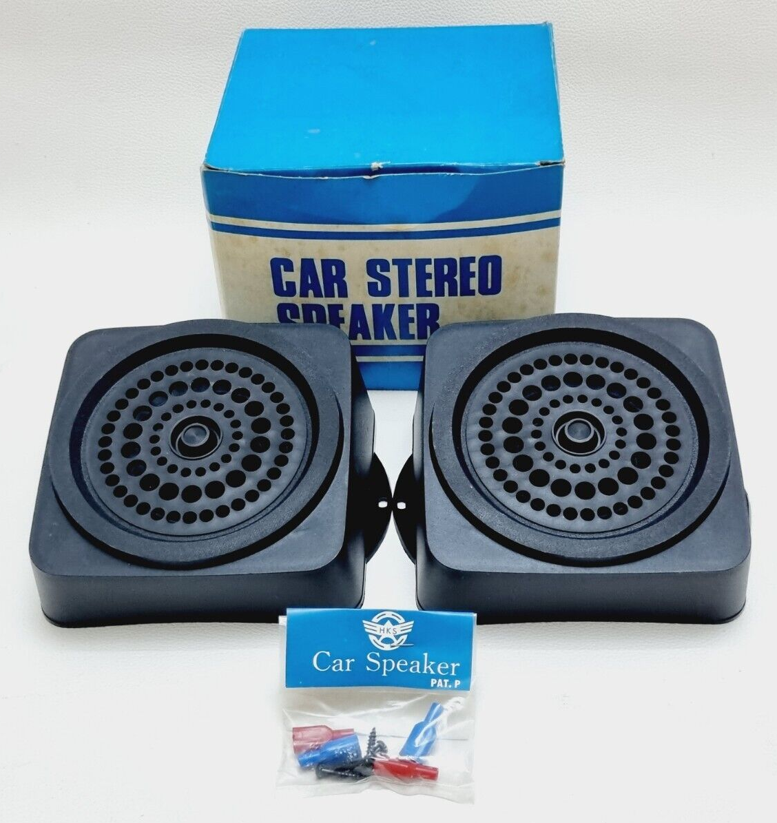Vintage HKS Deluxe Car Stereo Speakers - 1960 - Rare | eBay